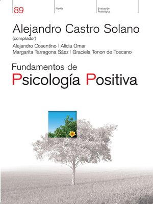 cover image of Fundamentos de Psicología Positiva